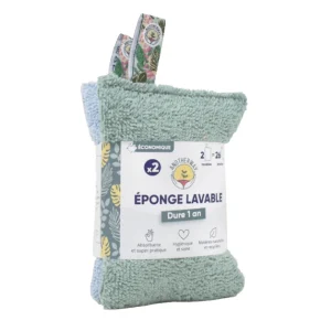 Eponges lavables - lot de 2