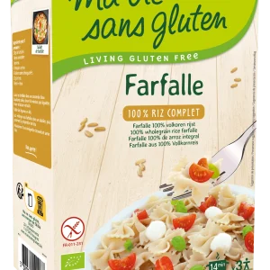 Farfalle au riz complet sans gluten BIO - 250g