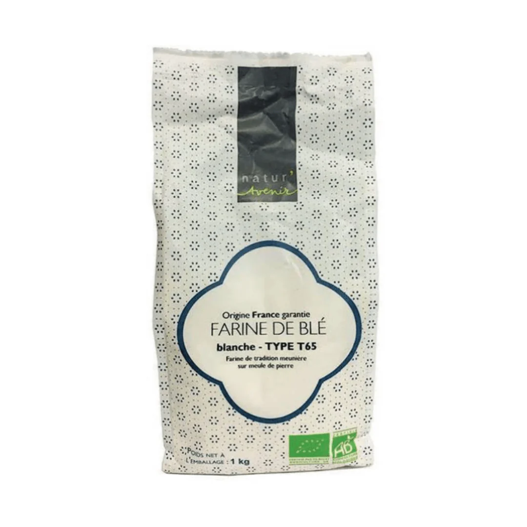 Farine de blé blanche T65 BIO - 1kg