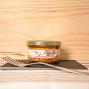 Filet de thon germon à l'huile d'olive - 100g net égoutté