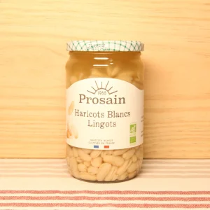 Haricots blancs lingot BIO - 450g net égoutté