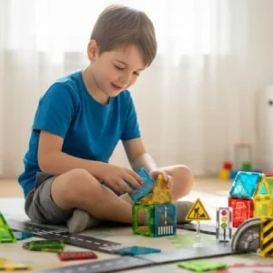 Jeu de construction magnétique | Créatif Éducatif