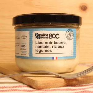 Lieu Noir, Riz aux légumes - 300g