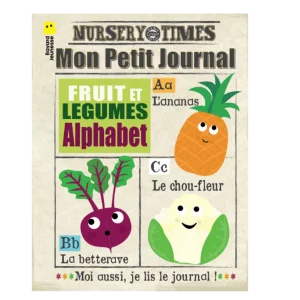 Mon journal en tissu - Fruits & légumes
