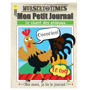 Mon journal en tissu - Le chant des animaux