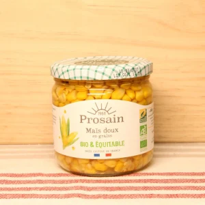 Maïs doux BIO - 240g net égoutté