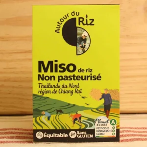 Miso de riz non-pasteurisé BIO - 250g