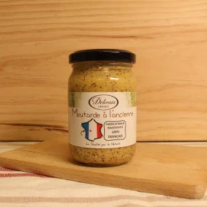 Moutarde à l'ancienne 100% française - 180g