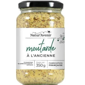 Moutarde à l'ancienne BIO - 350g