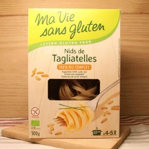 Nids de tagliatelle de riz complet sans gluten BIO - 300g