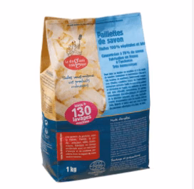 Paillettes de savon huiles végétales BIO - 1kg