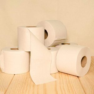 Papier Toilette compact 600 feuilles 100% recyclé - LOT DE 6