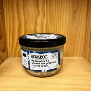 Parmentier de canard aux pommes caramélisées - 300g