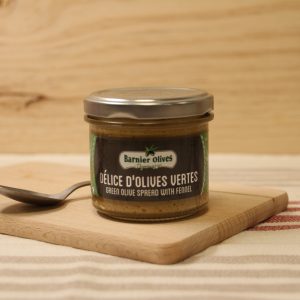 Pâte d'olives vertes au fenouil - 100g