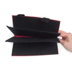 Pochette porte image "banane" (intérieur scratch doux - boucle)