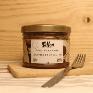 Porc au caramel légumes et épeautre - 360g