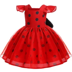 Robe de princesse coccinelle | Costume enfant 1-6 ans