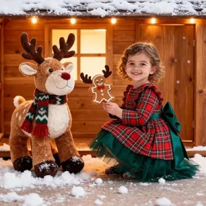 Robe noel bebe fille | Douceur Coton