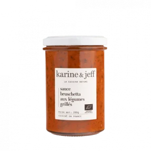 Sauce bruschetta aux légumes grillés BIO - 200g